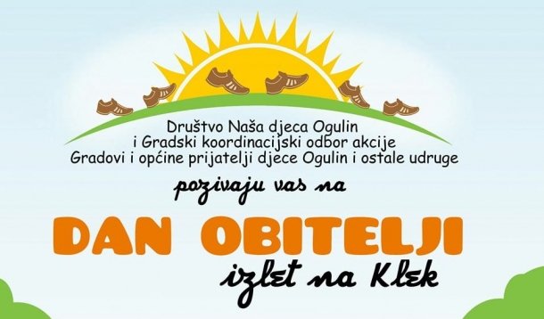 Iduću nedjelju očekuje nas Dan obitelji na Kleku