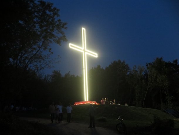 Blagoslovljen križ na ogulinskoj kalvariji