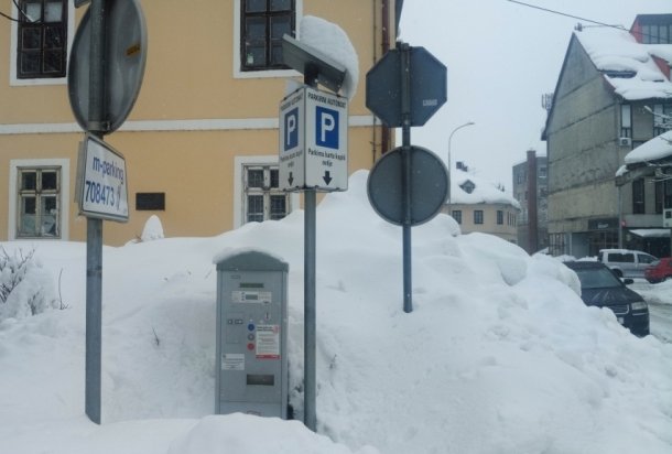 Zbog zimskih uvjeta parking se trenutno ne naplaćuje