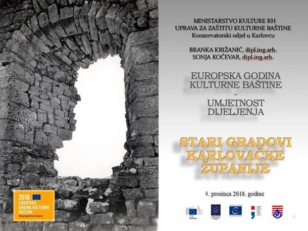 U utorak predavanje &quot;Stari gradovi Karlovačke županije&quot;